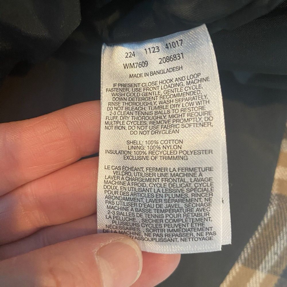 NWT Columbia Men's Puffect Novelty Plaid Puffer Jacket Full Zip Size XL $150 - Picture 10 of 13